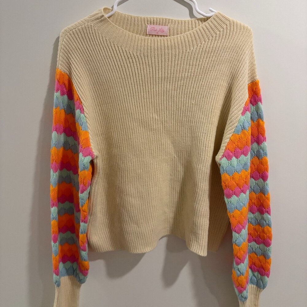 Pink Lily sweater